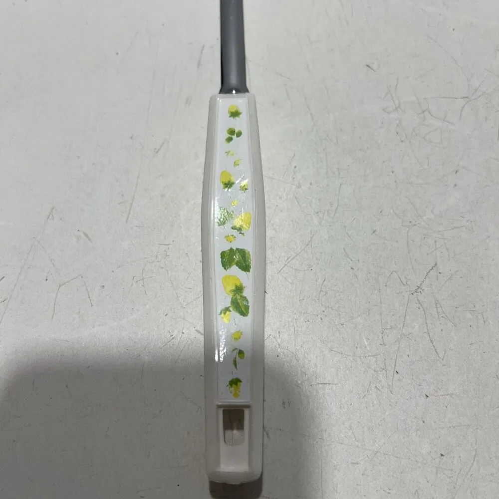 EKCO︱Stainless Steel ︱12 3/4 ︱ Slotted Spatula ︱Yellow Strawberries︱Green Leaves